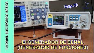 Tutorial electronica basica Cap 30 El generador de señal o funciones ModFY6800 [upl. by Misty]