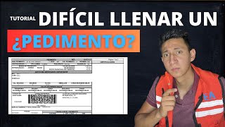 Llenado de PEDIMENTOTUTORIALanexo 22parte II [upl. by Harim]