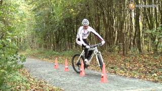 Mountainbike Technik Slalom [upl. by Aig139]