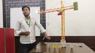 live Demonstration about Mobile Tower Crane By Anuj GIFSE Fire amp Safety Institute Siwan [upl. by Adnak]