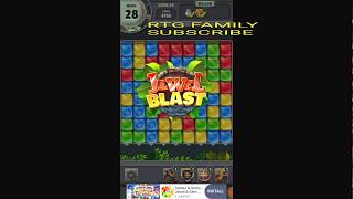 Jewel blast gem blast temple levels 3060 Jewel Blast  Temple HD 1080P [upl. by Yeslehc375]