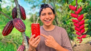 LA MEJOR BEBIDA AMAZÓNICA 🌳 MUCÍLAGO de CACAO 🍫 AFRODISÍACA🔥ORITO PUTUMAYO  Ronald Erira [upl. by Rehpotsyrhc945]