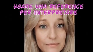 TUTORIAL PER ATTORI TROVARE UNA REFERENCE [upl. by Balas858]