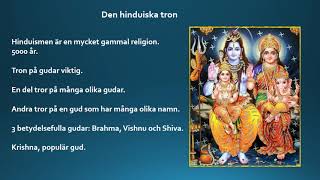 Hinduismen genomgång 1 [upl. by Linad]