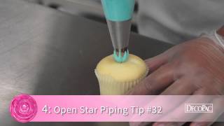 DecoTips 5 Basic Ways to Ice a Cupcake [upl. by Bounds]