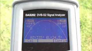 DAS202 Labgear Satellite Spectrum Analyzer [upl. by Alohcin]