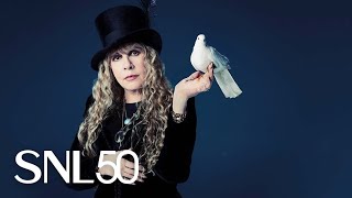 Stevie Nicks Rocks SNL with Edge of Seventeen and The Lighthouse Despite Brief Technical Hitch [upl. by Asiral216]