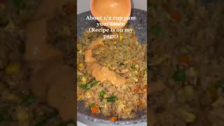 Make Hibachi At Home Check out this Recipe TikTok cookinwithmegg [upl. by Daniels199]