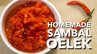 Homemade Sambal Oelek [upl. by Kciregor828]