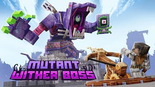 Mutant Wither Boss addon in Minecraft PE  Minecraft Marketplace [upl. by Icart]