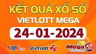 Trực Tiếp Xổ Số Vietlott Hôm Nay Ngày 2412024  Kết Quả Xổ Số Vietlott Hôm Nay Ngày 24 Tháng 1 [upl. by Ronda337]