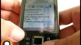 Nokia E66 handson [upl. by Pattin]