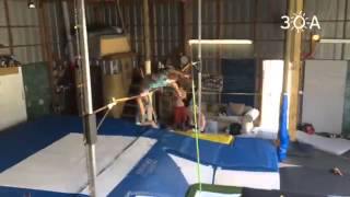 Some footage from Ryland Pole Vault camp today 30a rylandpolevault polevaulting [upl. by Lin652]