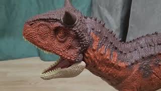 카노르타우르스 Carnotaurus toy 슈퍼 자이언트 공룡 쥬라기월드 [upl. by Eceinehs]