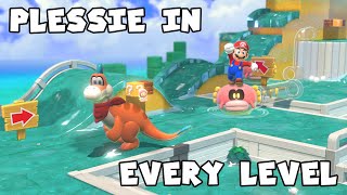 What If Plessie Was in Every Super Mario 3D World Level [upl. by Aretina13]