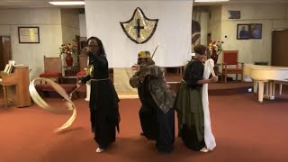 “Waging War”  CeCe Winans Group Praise Dance by The Trio of Evangelists at EMPNPC 9242023 [upl. by Dylan110]