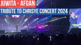 Live Afgan  Juwita  Lifetime Tribute to Chrisye Concert  September 2024 [upl. by Scrivenor]