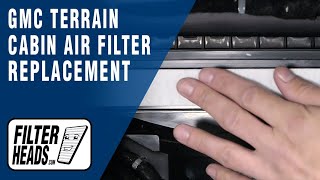 How to Replace Cabin Air Filter 2020 GMC Terrain  AQ1223C [upl. by Nitsir]