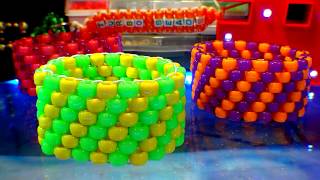 TurboBeads Peyote Stitch Cuff Tutorial [upl. by Omrellug293]