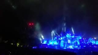 Tomorrowland 2015 Hardwell Spaceman Heroes Fireworks [upl. by Philemon]