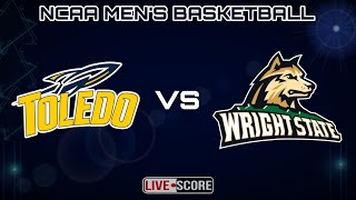 Toledo vs Wright State  NCAA Mens Basketball Live Scoreboard [upl. by Altheta689]