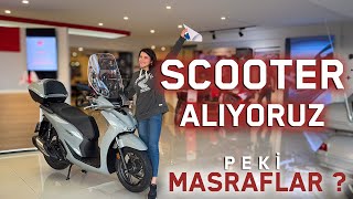 Scooter Almaya Gidiyoruz  Sıfır Motosiklet Alma Süreci ve Masrafları [upl. by Aivle]