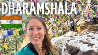 First Time in DHARAMSHALA 🇮🇳 Surprised by Snow Monks Buddhist Temples and the Dalai Lama [upl. by Evers]