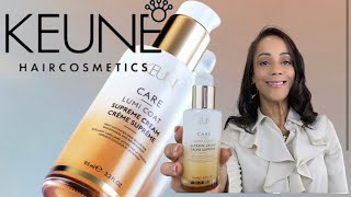 Keune Care Lumi Coat Supreme Cream Resenha  tratamento para cabelos quimicamente tratados [upl. by Ynneb]