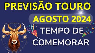 TOURO AGOSTO 2024  Tempo de comemorar 🎊 [upl. by Ecnerrot]