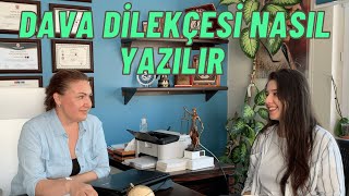 Dava Dilekçesi Nasıl Yazılır [upl. by Egdirdle]