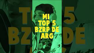 Mi Top 5 BZRP SESSIONS de Argentina bzrp argentina top shorts [upl. by Ody]