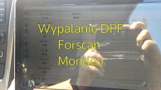 DPF DW10C 20TDCI Forscan [upl. by Annaynek]