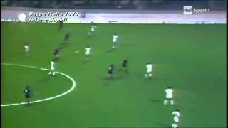 Finale Coppa Italia 19771978  Inter vs Napoli 21 Highlights [upl. by Ahsinra]