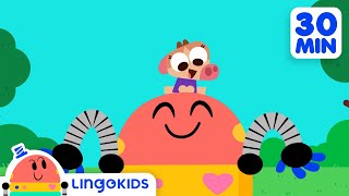 HELLO SONG 👋🎶  Cowys Favorite Music for Playtime 🪅  Lingokids [upl. by Georgeanne49]