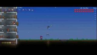 Terraria Glitch FloatingInfinite Chest Working 112 [upl. by Vinni101]