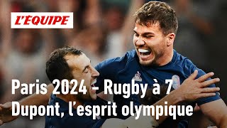 JO Paris 2024  Antoine Dupont incarnetil lesprit olympique [upl. by Anorahs]