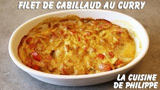 Filet de cabillaud au curry [upl. by Lancelot]