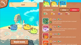 Axie infinity  disablesaur x beast [upl. by Ylrebmit]