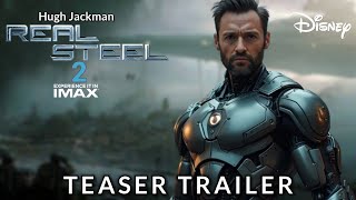 Real Steel Part 2 Trailer  Hugh Jackman Disney  2025 [upl. by Gruchot]