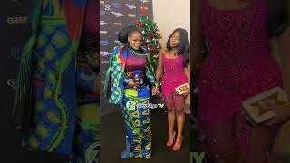 SHAFFY BELLO AT CHRISTMAS IN LAGOS MOVIE PREMIERE [upl. by Elsinore]