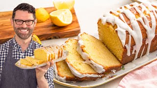 Amazing Lemon Pound Cake Recipe [upl. by Yrot]