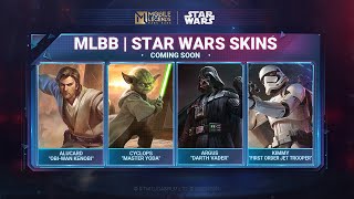 MLBB  Star Wars Skins  Mobile Legends Bang Bang [upl. by Eissat]