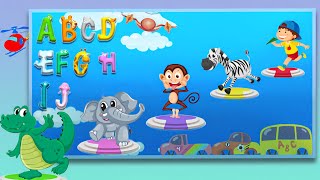 ABC WORLD GAMEPLAY Fun ABC Learning Games for Kids [upl. by Celie]