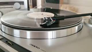 Onkyo CP1027F Direct Drive Turntable with LPM Series Acutex M320 III STR cartridge [upl. by Nnairek]