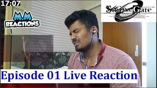 YES IT RETURNS  Broken Man  Steins Gate Zero Episode 01 Live Reaction [upl. by Vocaay]