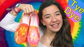 Tye dye shoes with sharpies and alcohol [upl. by Reis]