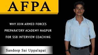 WHYJOIN ARMED FORCES PREPARATORY ACADEMY NAGPUR FOR SSB INTERVIEW COACHING [upl. by Evilc]