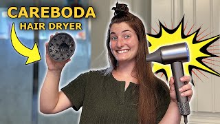 Careboda Magnetic Hair Dryer Review and Demo [upl. by Aihtnys]