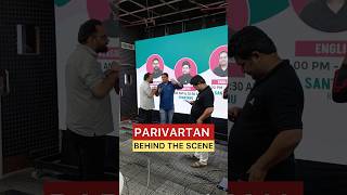 Parivartan Behind the Scene 😍 adda247 shortsfeed shorts [upl. by Connolly]