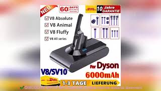 ✔️YH5 For Dyson V8 Absolute Handheld Vacuum Cleaner For Dyson V8 Battery V8 SV10 b [upl. by Libby]